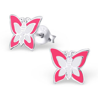 Butterfly Pink and and White