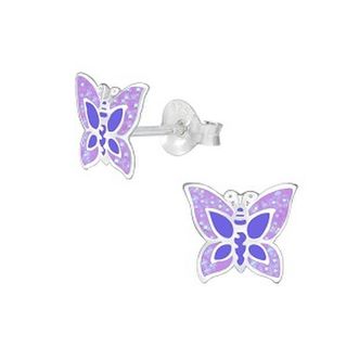Butterfly - Purple on Light Purple