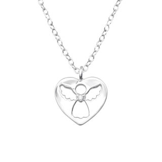 Angel Necklace Crystal Centre