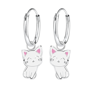 Cat - White Pink Ears