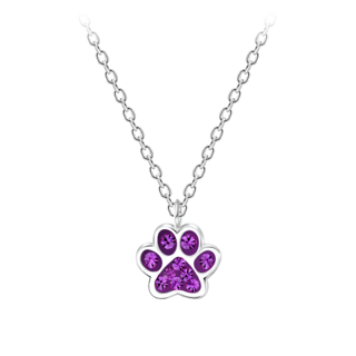 Paw Print Necklace