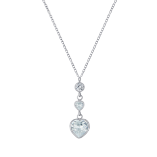 Heart Cubic Zirconia Necklace