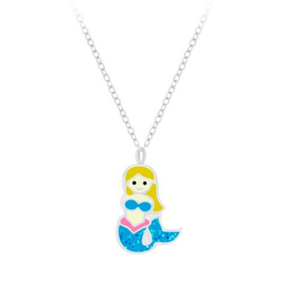 Mermaid Sterling Silver Necklace