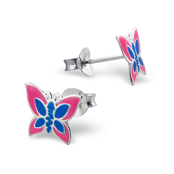 Butterfly Pink and Blue