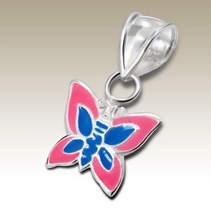 Butterfly Pink with Purple Centre
