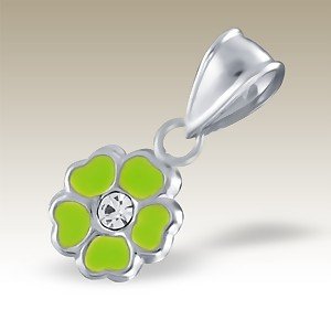 Flower Heart Shaped Petal Green