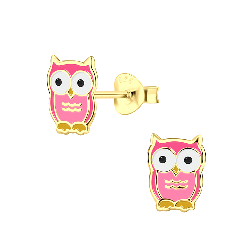 Owl Pink - 14K