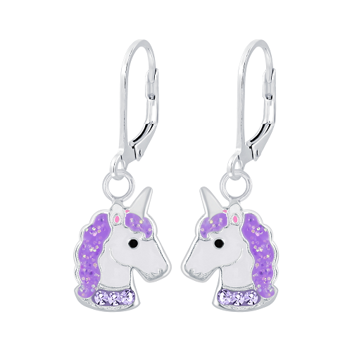 Unicorn - Purple Glitter Mane