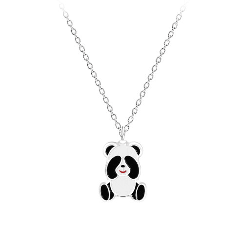 Panda Sterling Silver Necklace