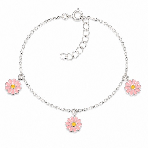 Daisy Bracelet - Pink