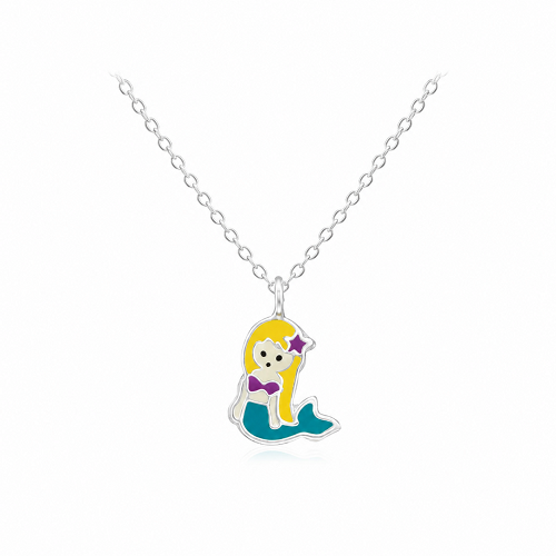 Mermaid Sterling Silver Necklace