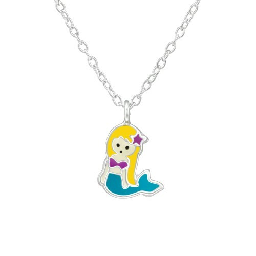 Mermaid Sterling Silver Necklace