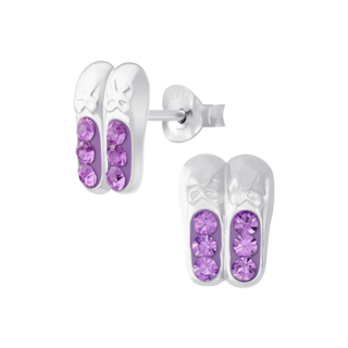 Ballet Shoes -Violet Crystal