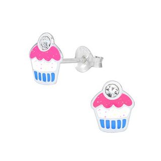 Cupcake - Pink and Blue