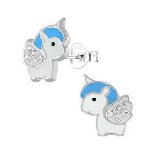 Pegasus Blue with Crystals